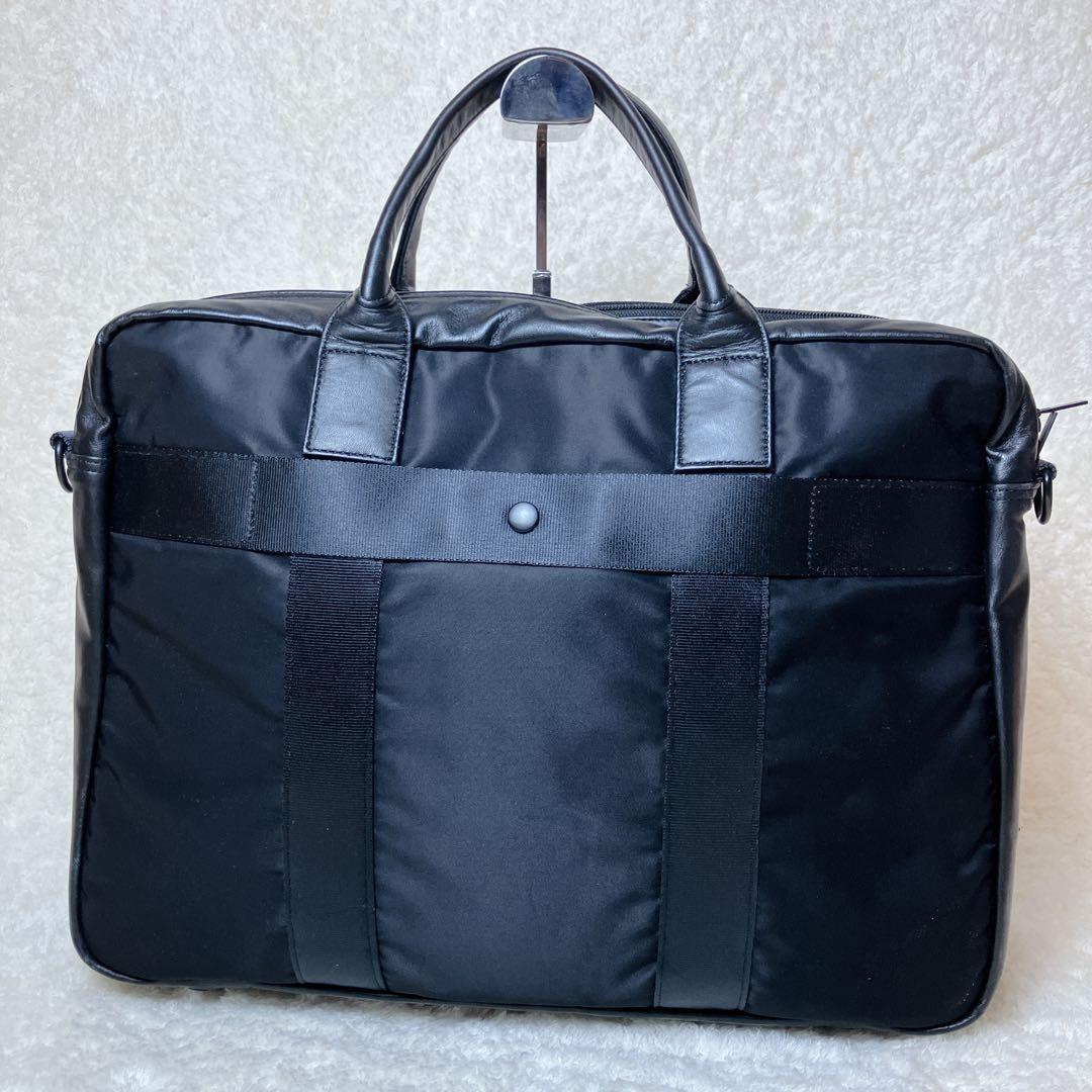 【定価10万】PORTER ポーター タイム 2way レザー ビジネスバッグ