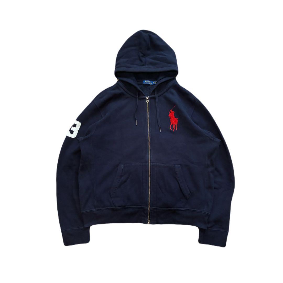 あ*む様 希少y2k archiveラルフローレンビックポニージップパーカー