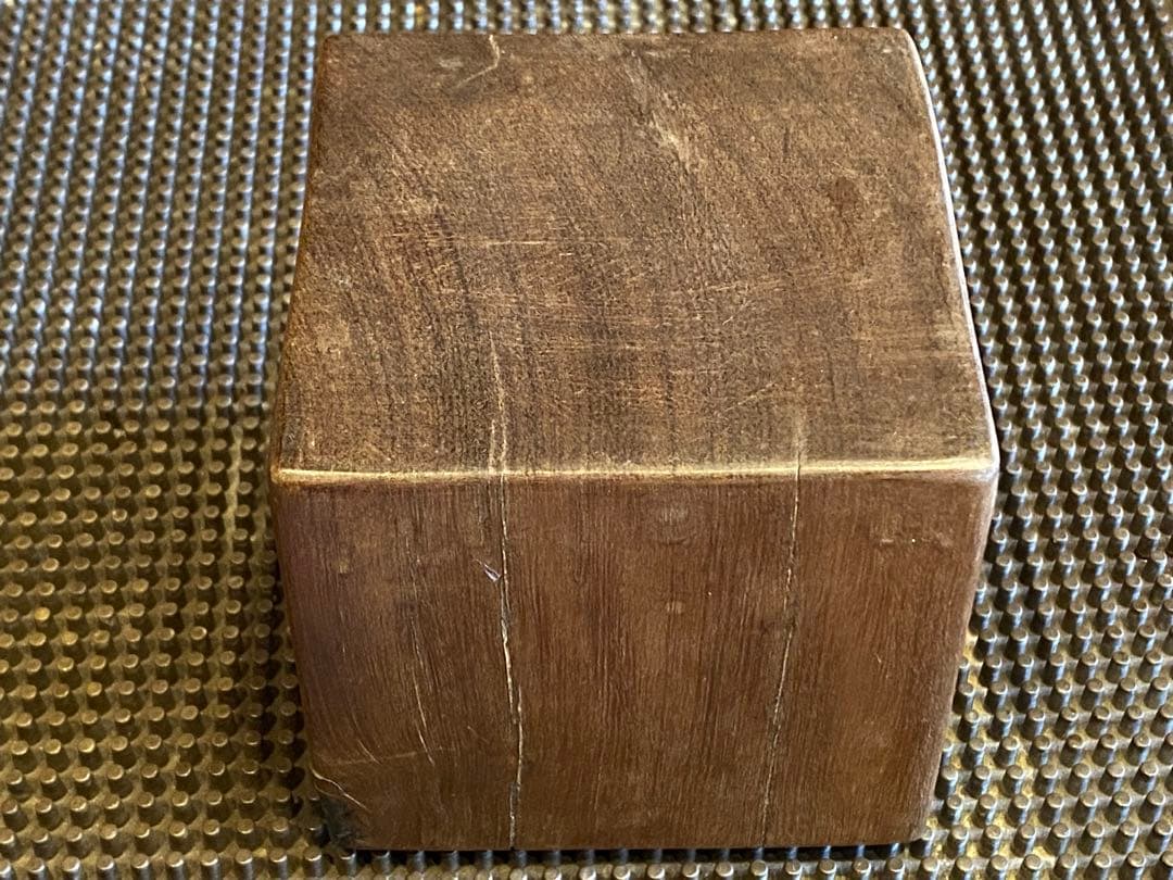 台湾木彫彫刻　福禄寿/仙人 鑑賞台座付 ヴィンテージ　レア 中国　台湾茶器