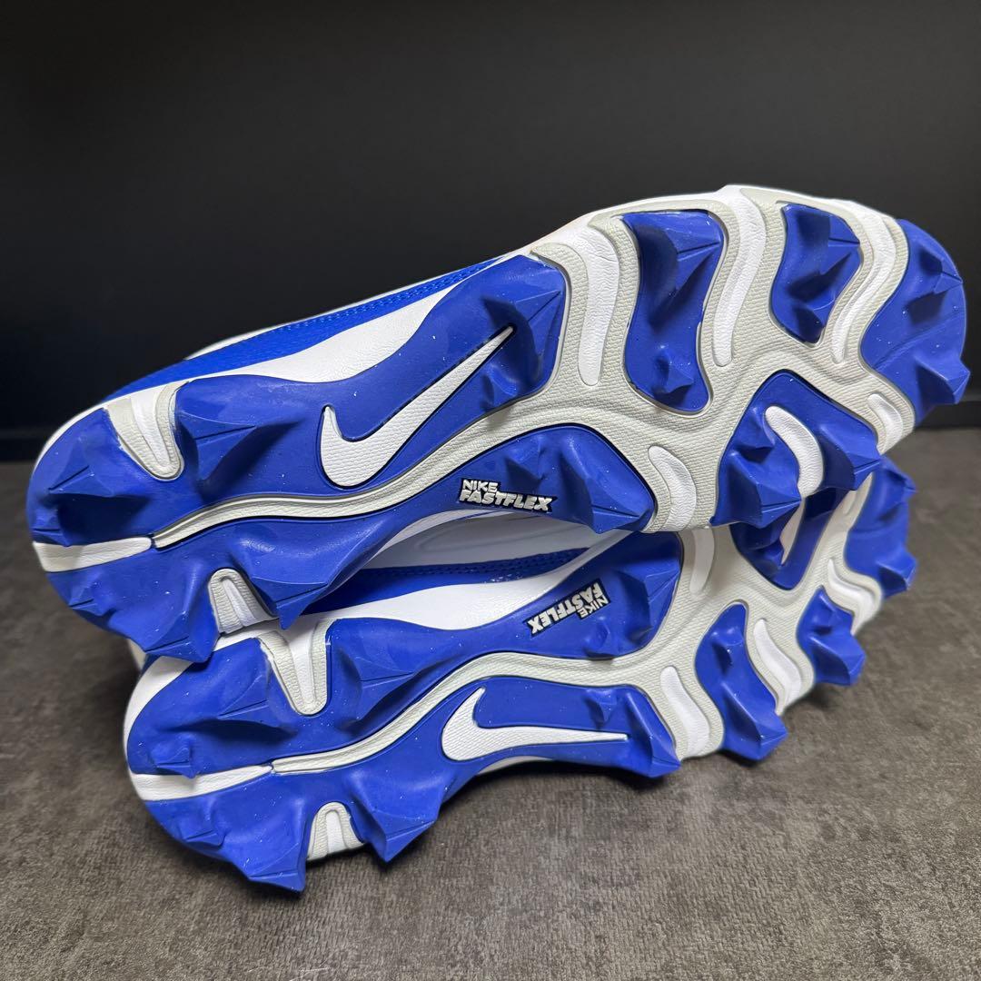 NIKE alpha manace shark ブルー 青 アメフト スパイク