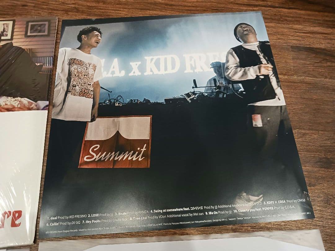 C.O.S.A. × KID FRESINO / Somewhere《レコード》 - メルカリ