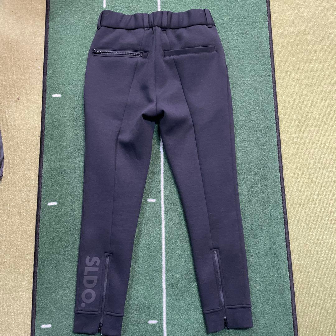 SLDO 4 Sサイズ　新品　ライトダブルニットリブパンツ　ブラック