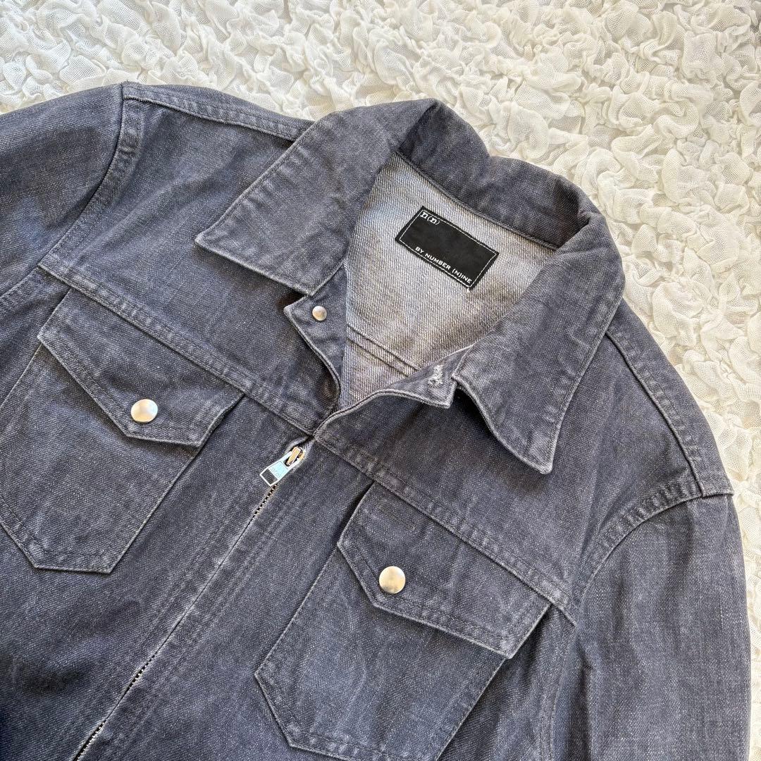 n(n) BY NUMBER (N)INE 音符 デニムジャケット 4 日本製