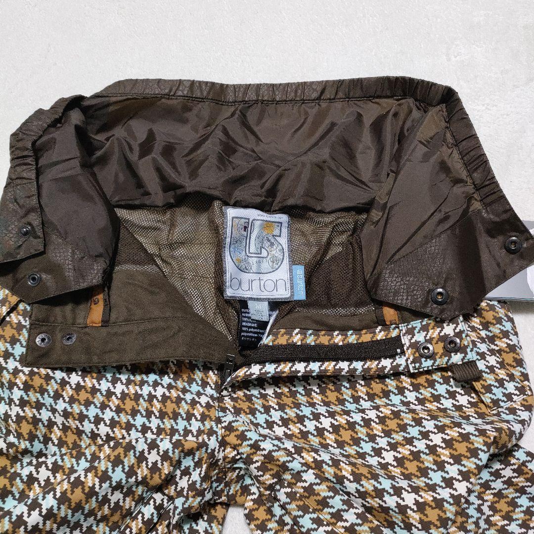 新品！　バートン　BURTON　スノーボードパンツ　チェック　レディース　M