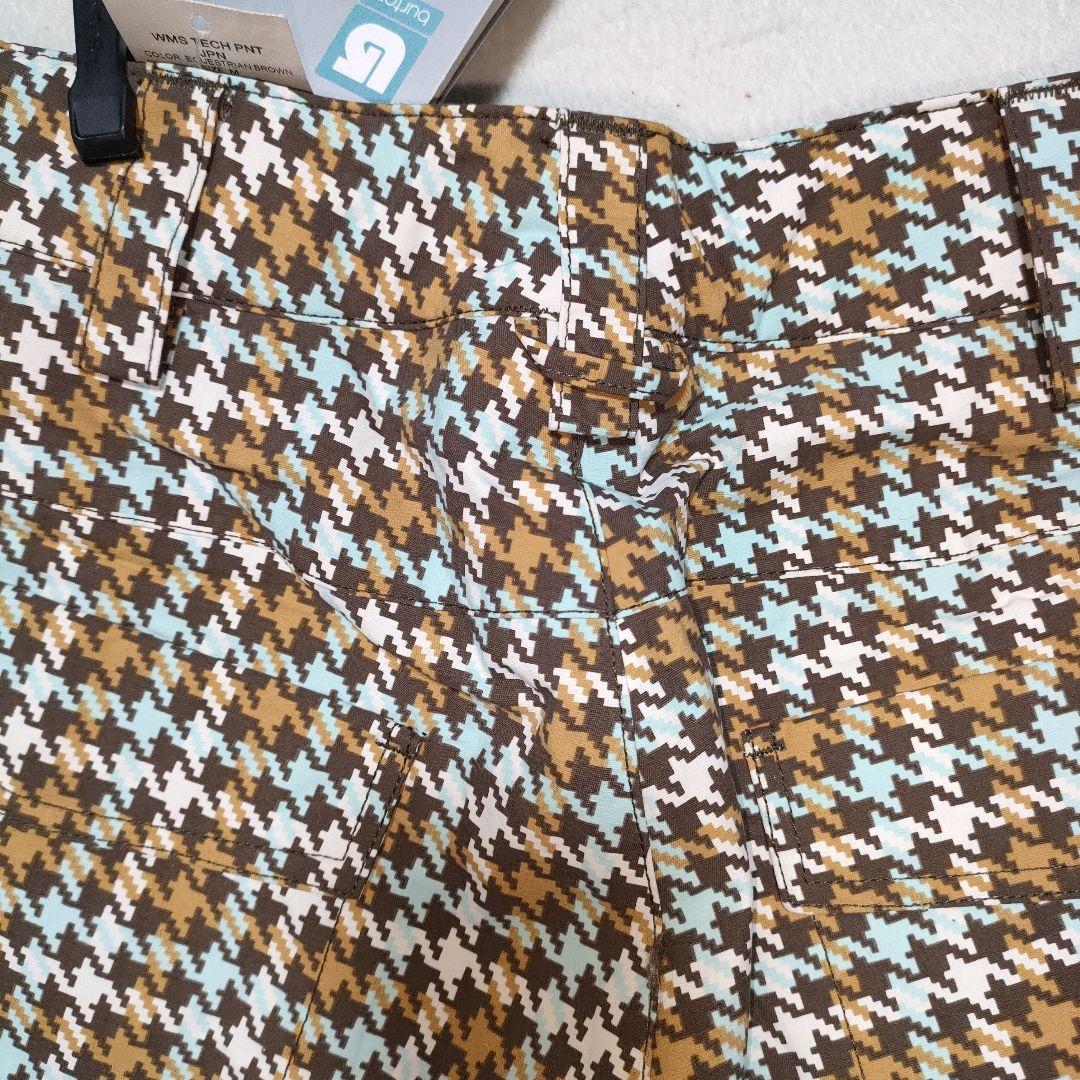 新品！　バートン　BURTON　スノーボードパンツ　チェック　レディース　M
