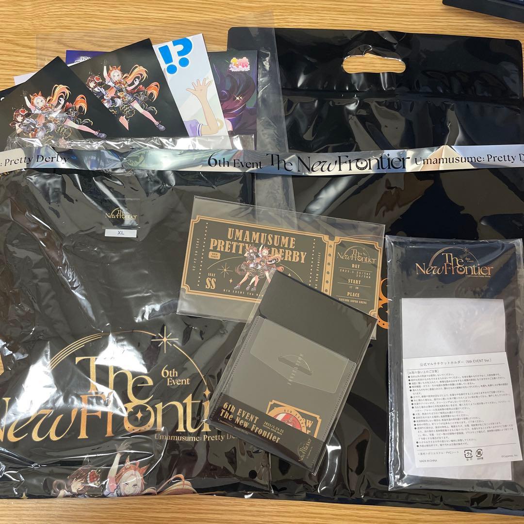 限定】ウマ娘 6thライブ SS席 特典グッズ 銀テープ・チラシ付き - メルカリ
