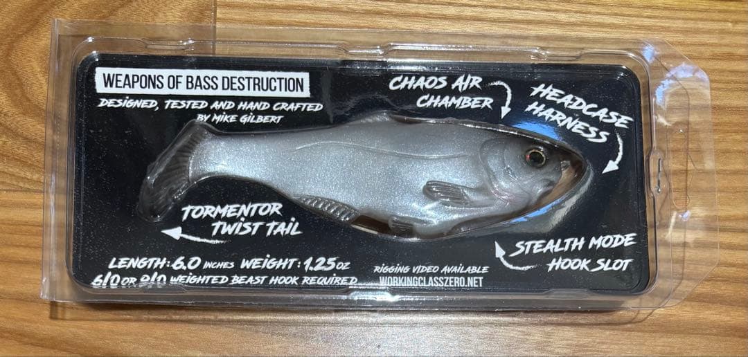 WCZ バトルシャッド 6/0 新品未開封