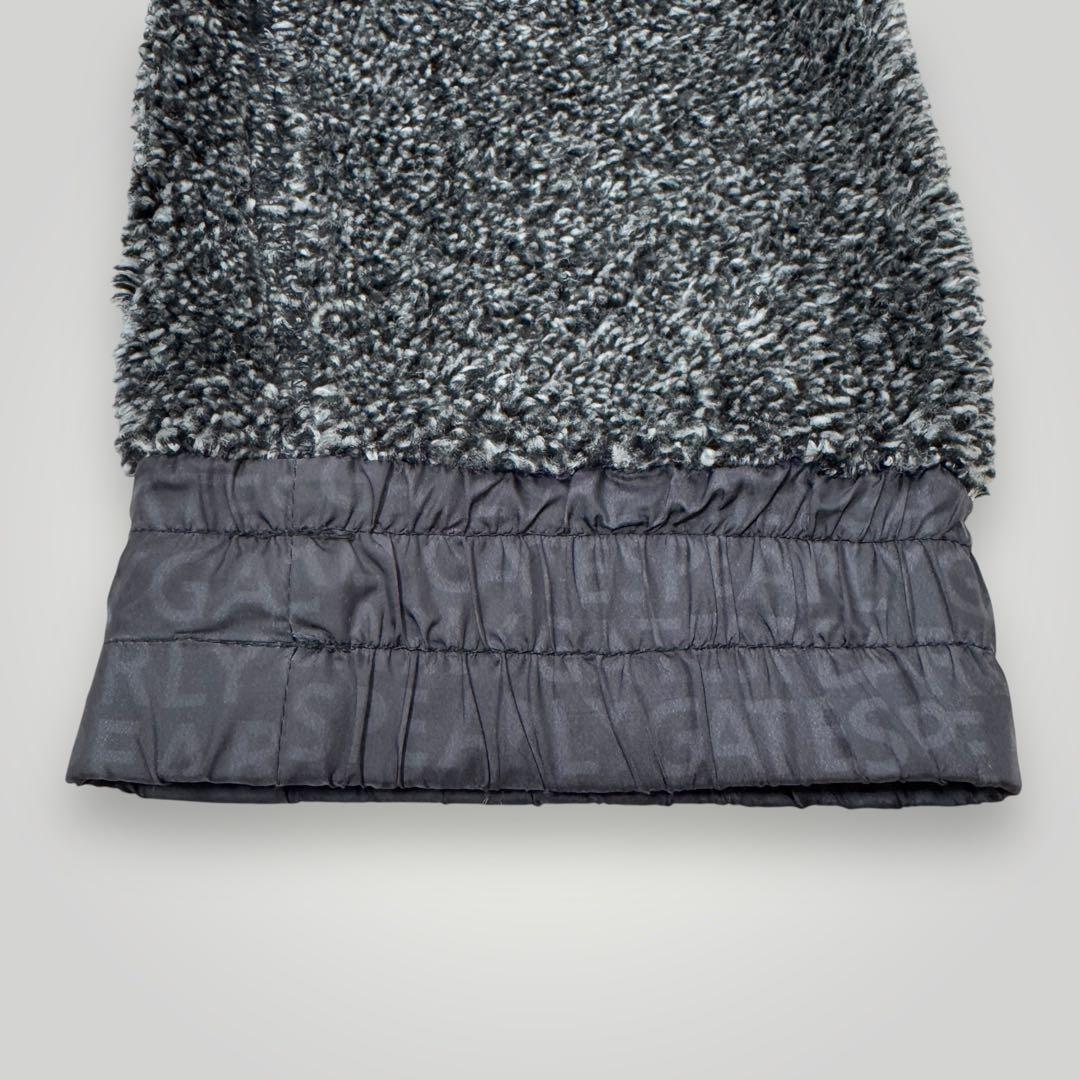 120 PEARLY GATES 異素材 切替 ボア ジョガーパンツ イージー