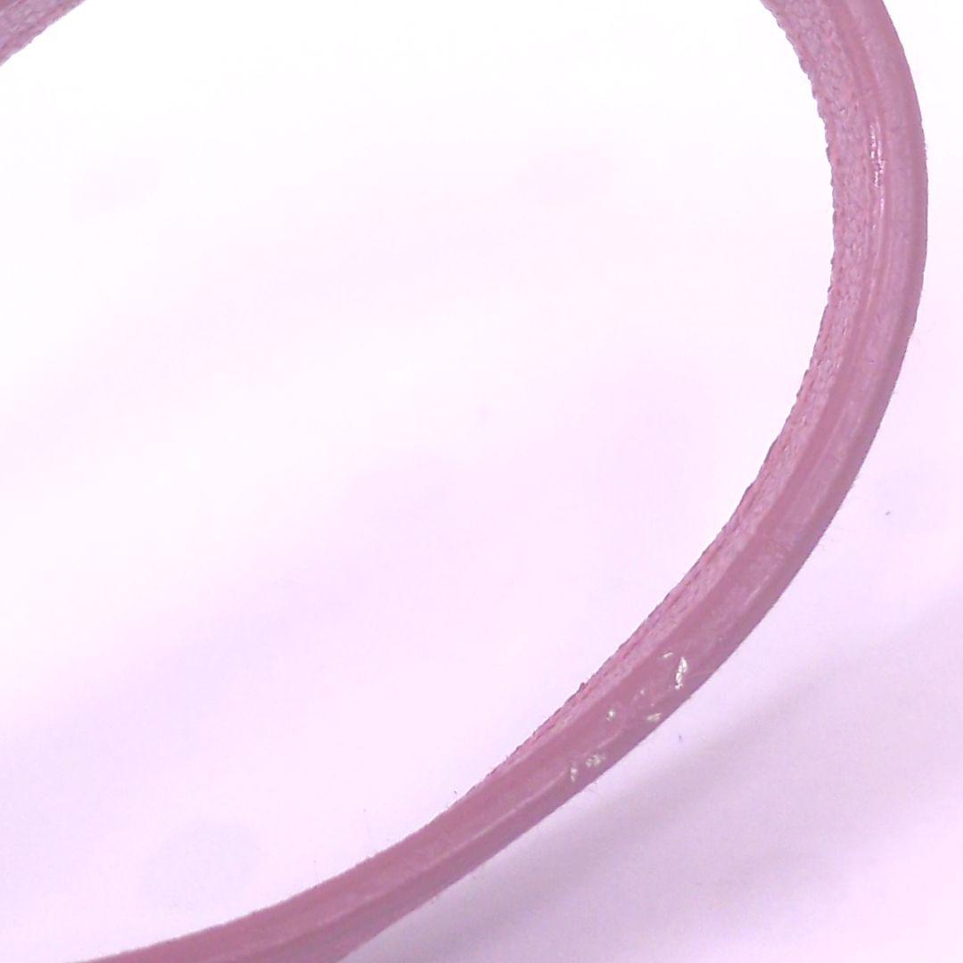 LOEWE ロエベ アナグラム レザー ミラー 鏡 ピンク スペイン製 ★レア●