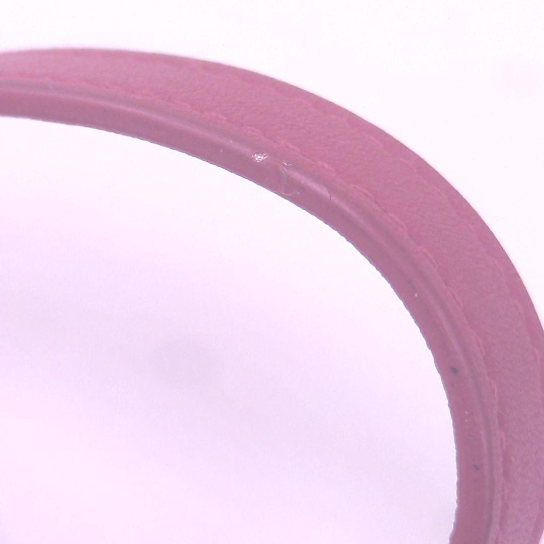 LOEWE ロエベ アナグラム レザー ミラー 鏡 ピンク スペイン製 ★レア●