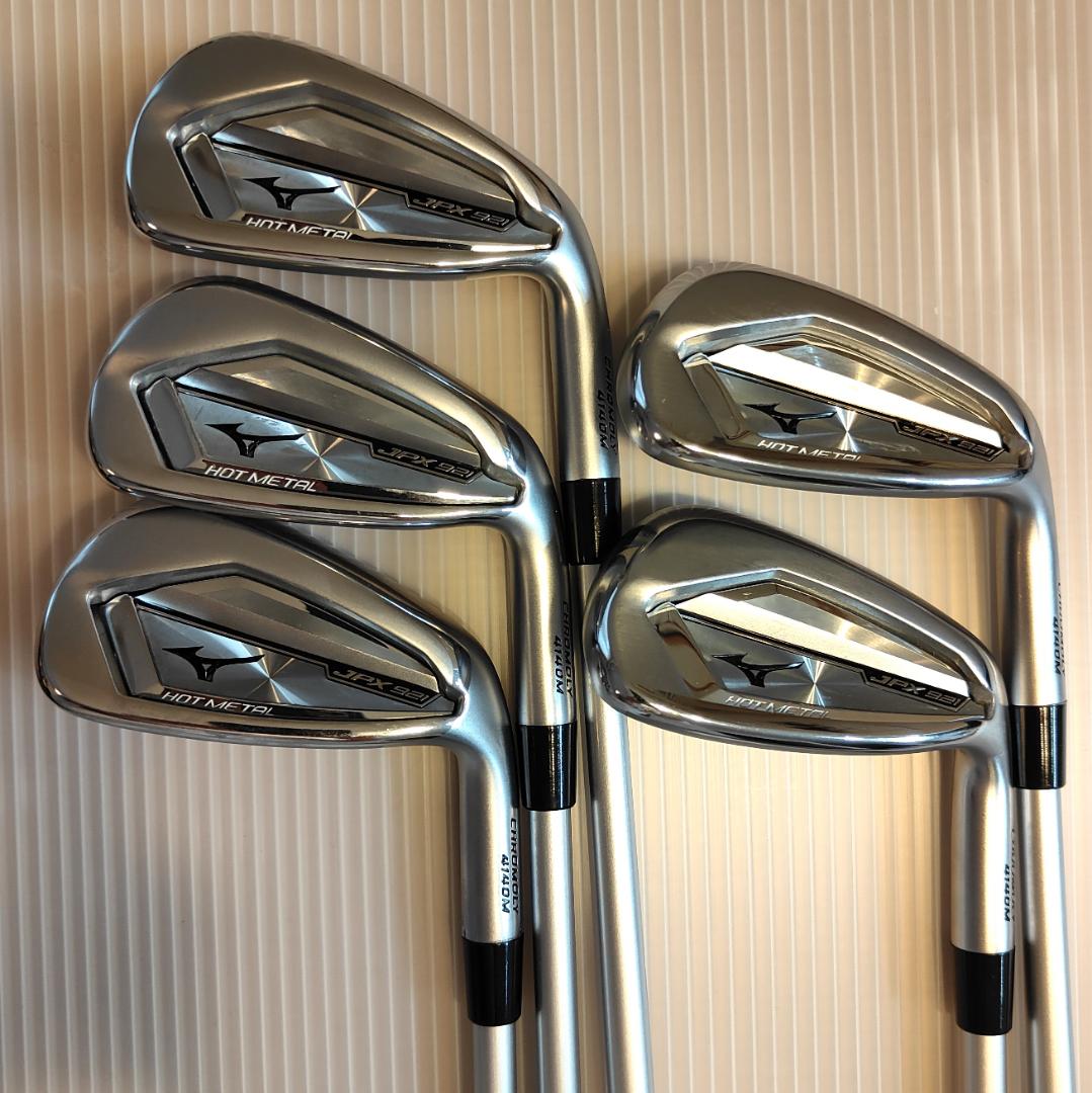 ミズノ JPX921 HOT METAL 5本（#6～P）アイアン SR ミズノ JPX921