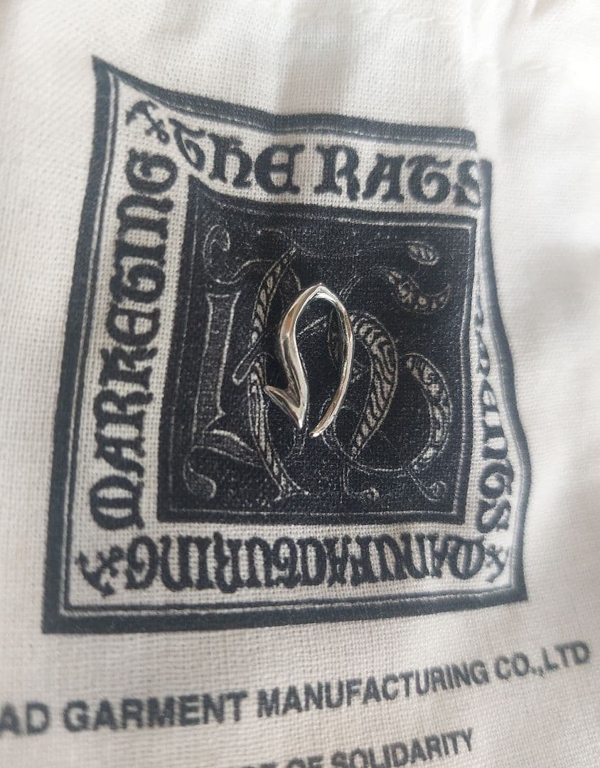 【RATS】シルバー925 ピアス 片耳用