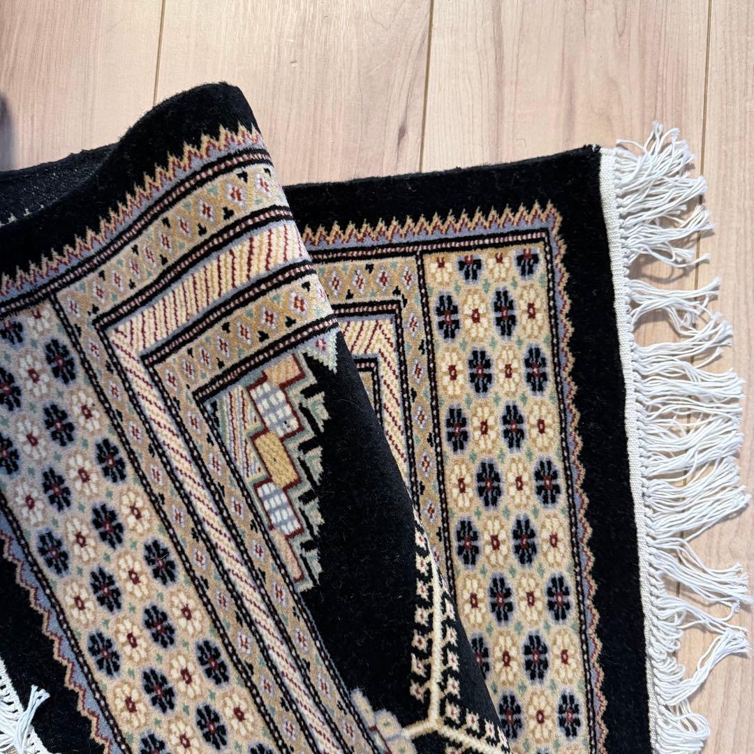 パキスタン製 ウール ギャッベ/ペルシャ絨毯 - メルカリ