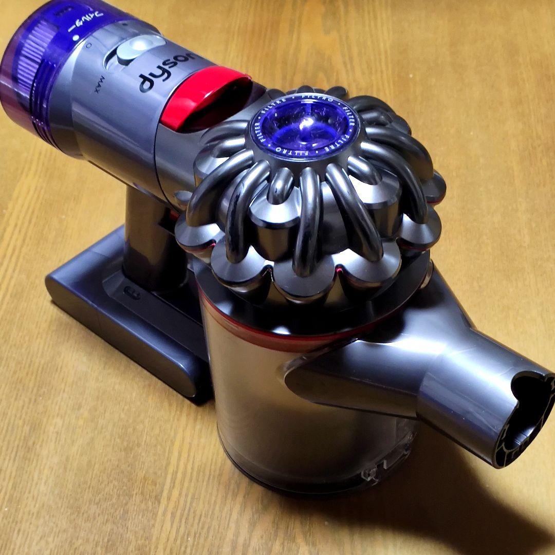 ダイソンV8 SV10K掃除機 完全分解清掃済み動作品 純正バッテリー２つセット