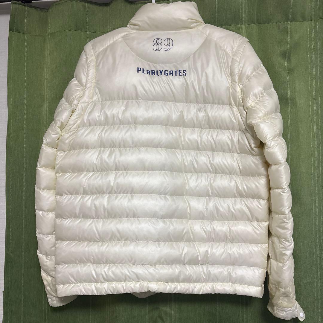 PEARLYGATES ホワイトダウンジャケット