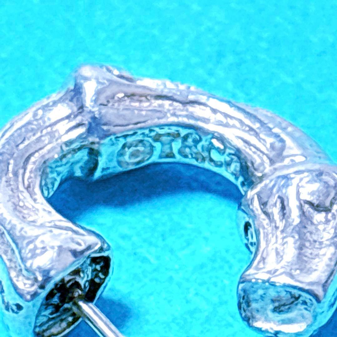 【美品】片耳Tiffanyティファニー バンブー スモール ピアス SV925