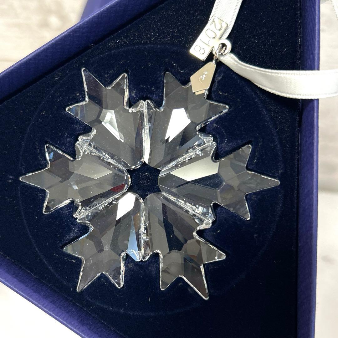 未使用　スワロフスキー　クリスマスオーナメント　2018