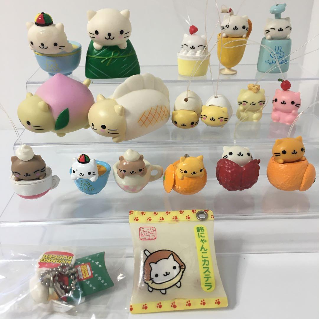 サンエックス にゃんにゃんにゃんこ ストラップ マスコット まとめ売り