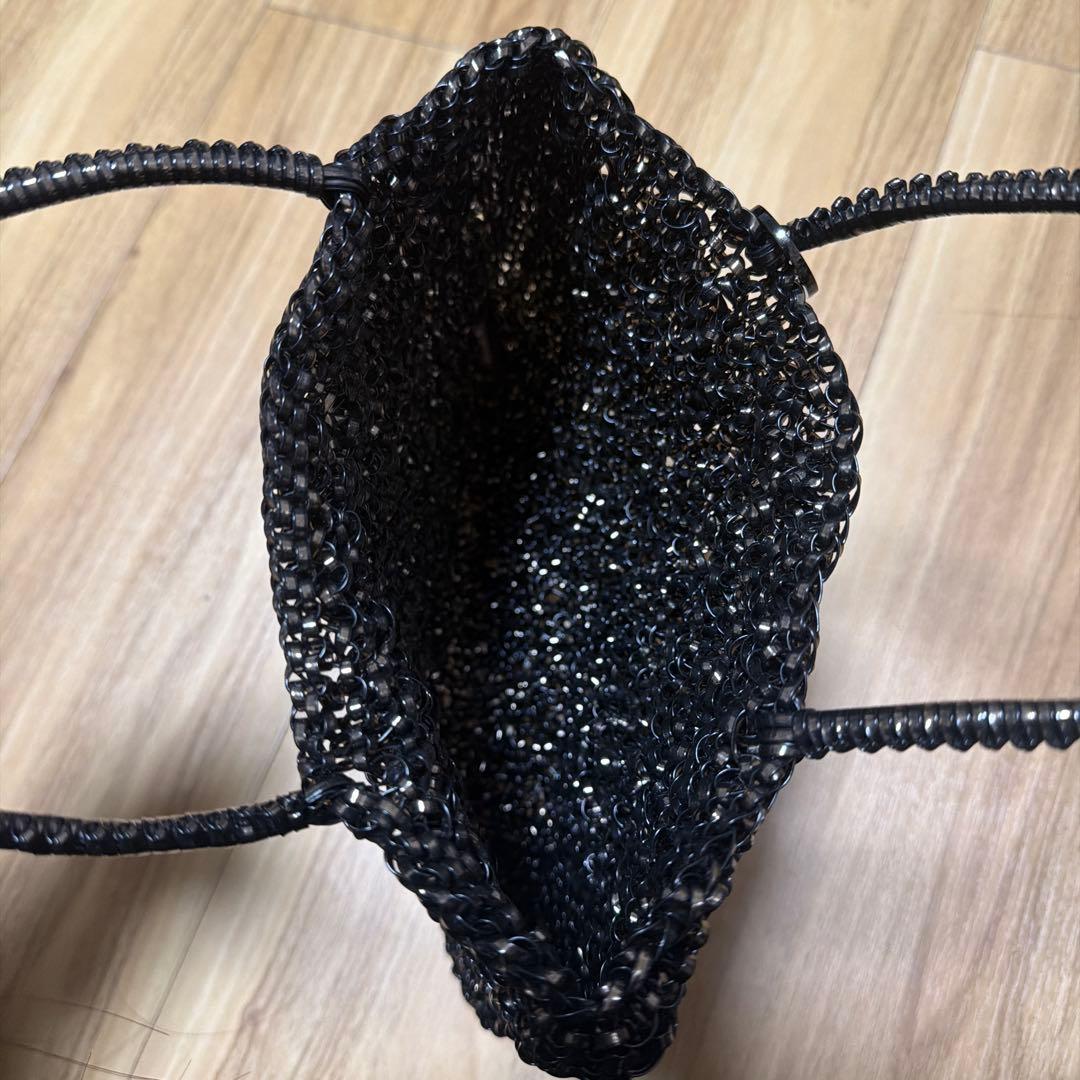 ANTEPRIMA バッグ 黒 ゴルフ チャーム 星