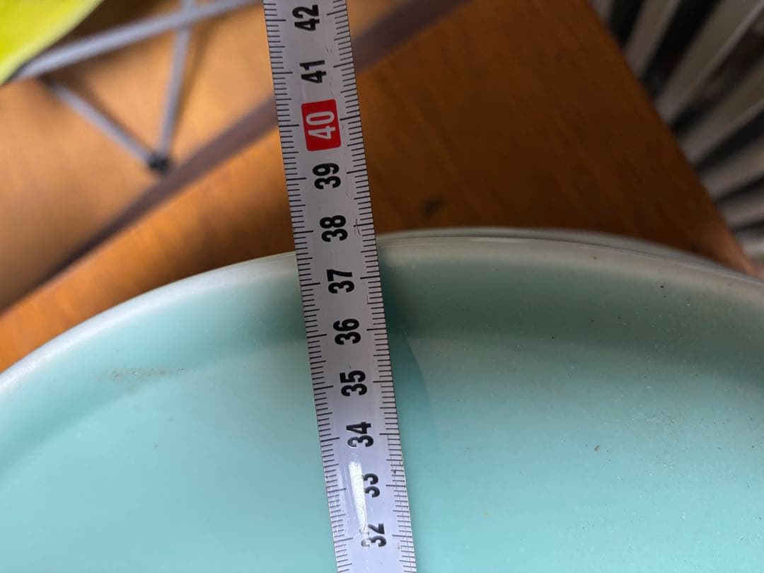 ミントグリーン 大皿 約39cm ×4枚