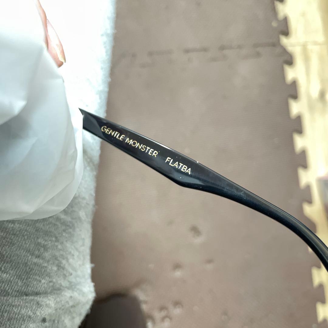 GENTLE MONSTER FLATBA ブラックサングラス