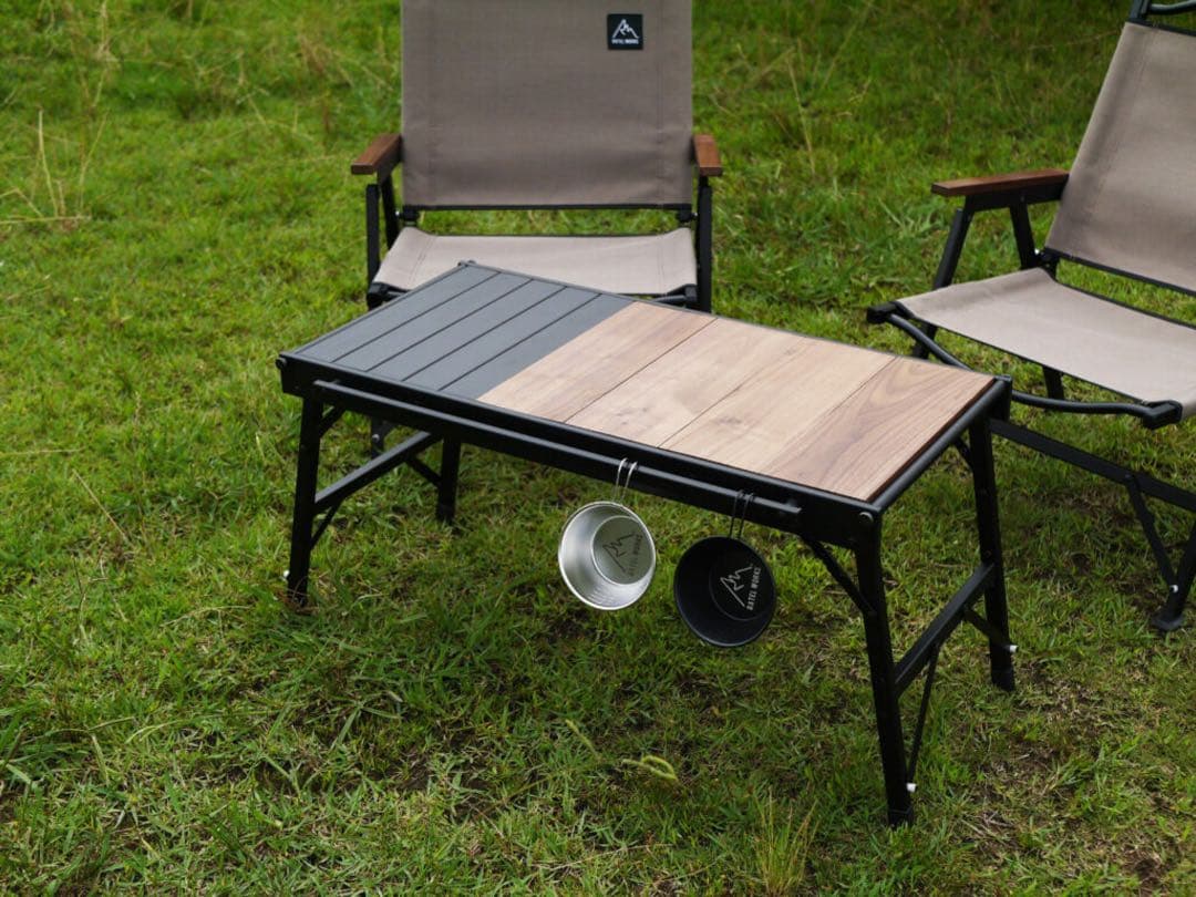 【新品・未使用】RATELWORKS ウッドパネルテーブル＆キャリーバック