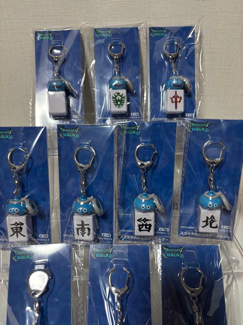 ドラゴンクエストウォーク ツモるんです スラミチの麻雀牌キーホルダー
