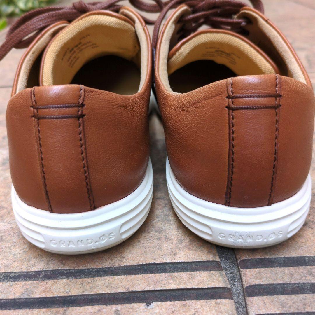 COLE HAAN レザー スニーカー ブラウン メンズ コールハーン - メルカリ