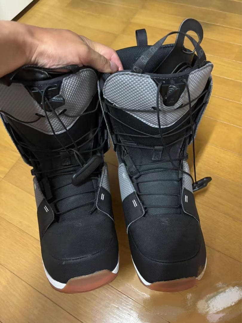 ノリ様専用、OIALOGUE スノーボードブーツ ブラック/グレー