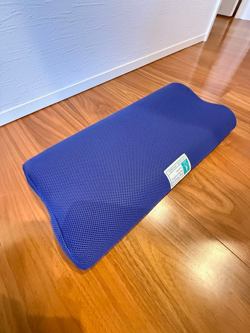 綺麗め】構造医学研究財団 MD PILLOW メディカピロー ネイビー 枕