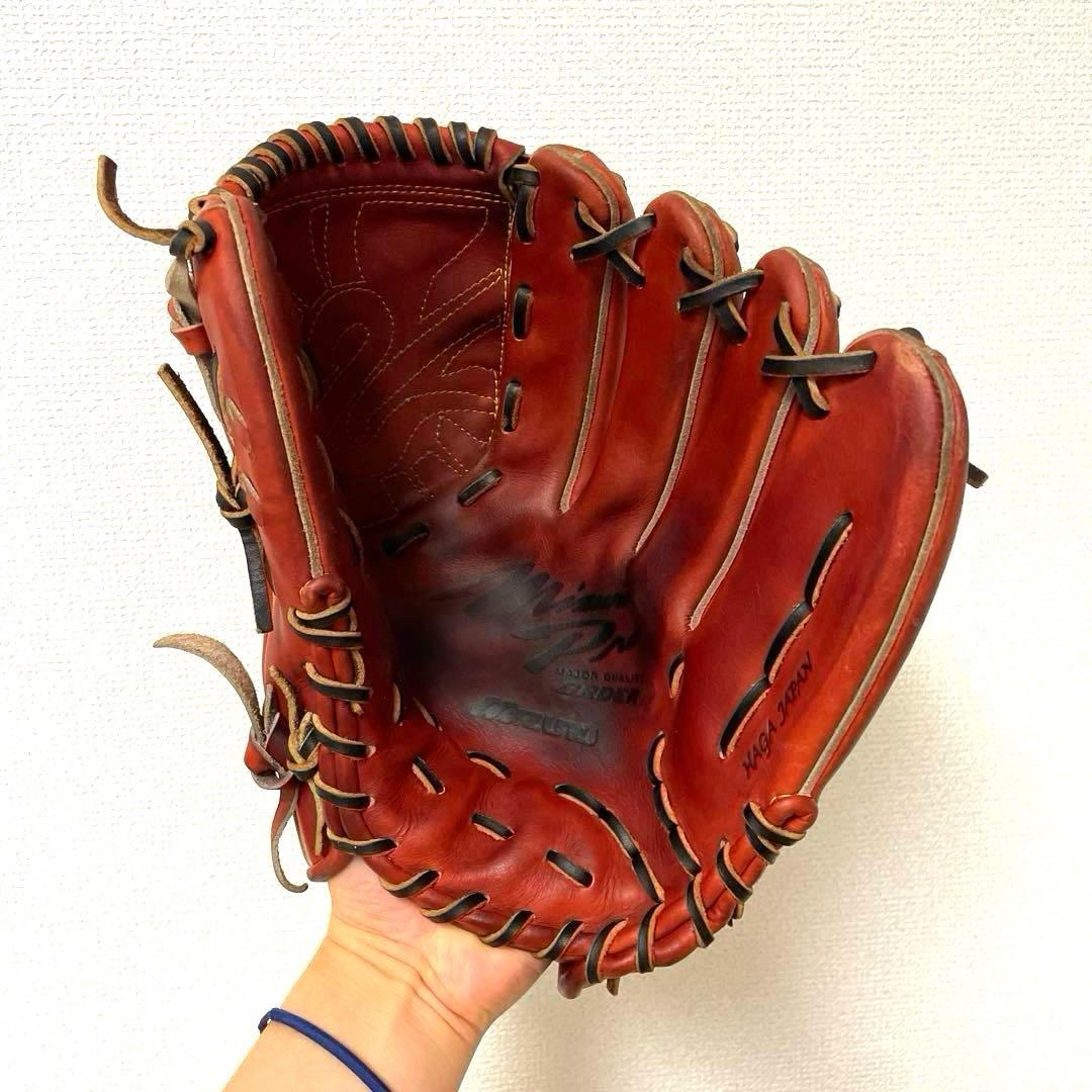 169 ミズノプロ 田中将大モデル キップレザー 即戦力 硬式 投手用