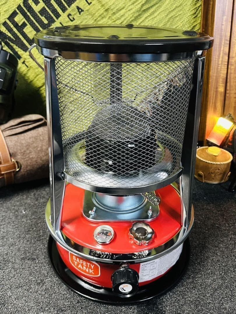 新品 DMY-229型 石油ストーブ タンク容量4.5L 8畳用 循環対流型 - メルカリ