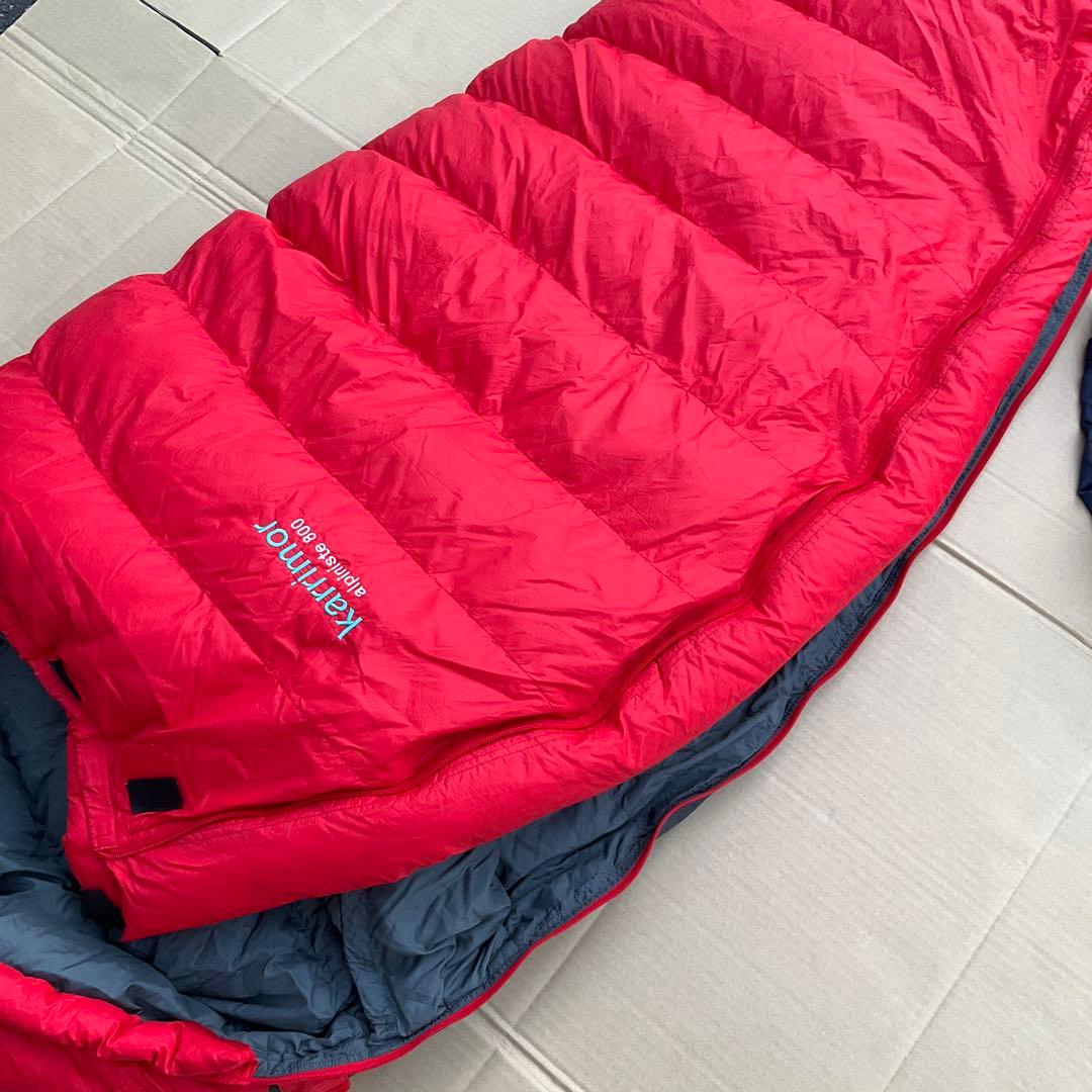 カリマー 冬用ダウンシュラフ karrimor alpiniste 800