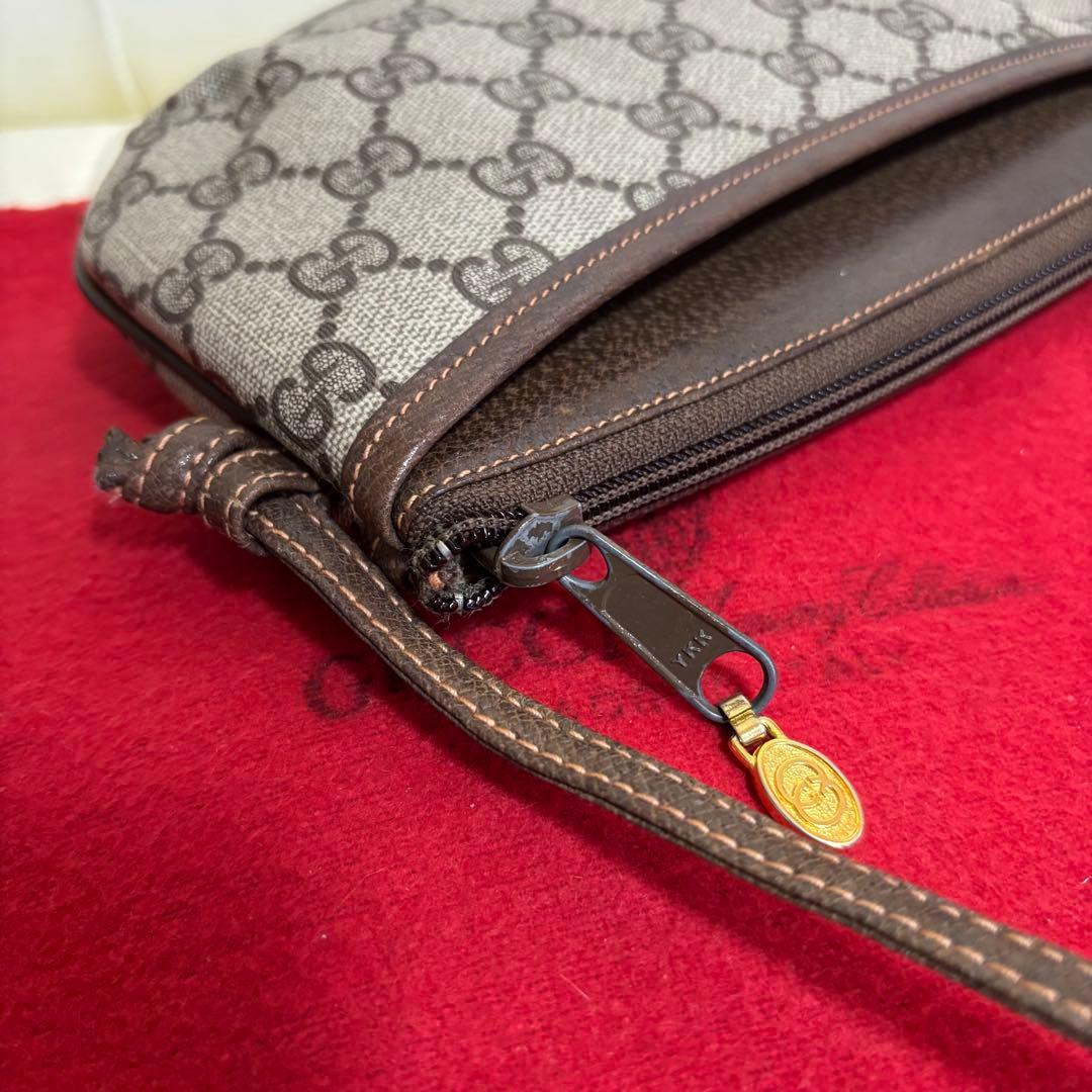極　美品　付属品あり　GUCCI オールド　グッチ　ミニ　ショルダー　バッグ