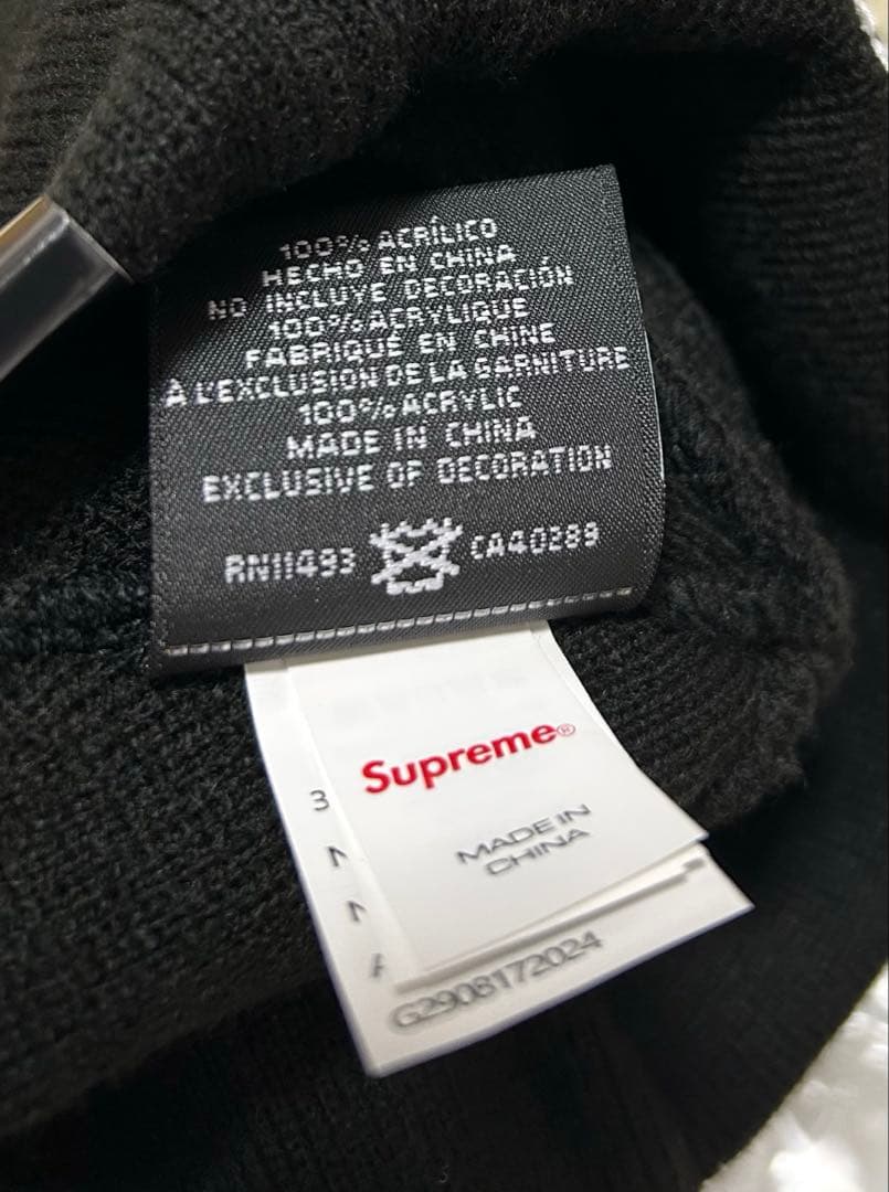 24時間以内発送 完売品 新品 黒色 New Era Script Beanie