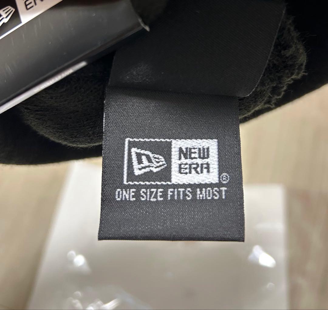 24時間以内発送 完売品 新品 黒色 New Era Script Beanie