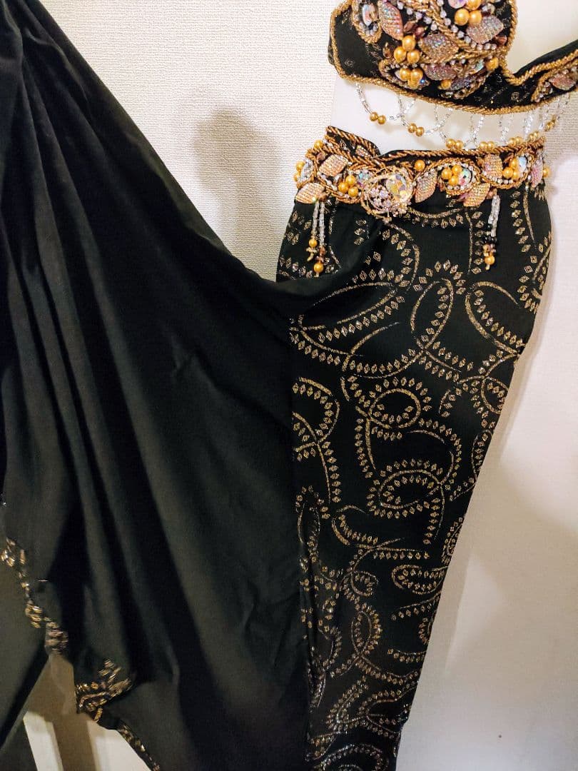 【新品】エジプト製ベリーダンスオリエンタルゴシック衣装