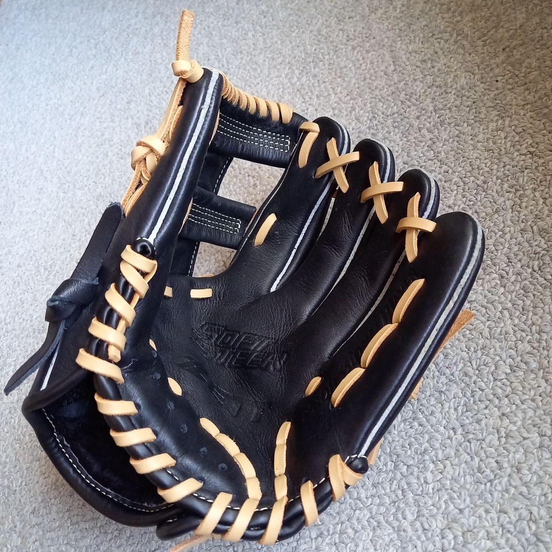 ミカヲ　ZETT ソフトステア 少年軟式グローブ Sサイズ
