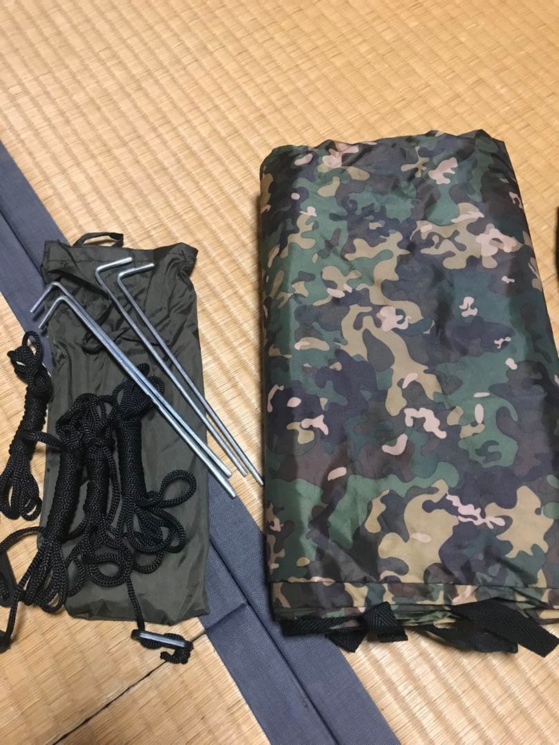 DD HAMMOCKS DD Tarp 3.5×3.5〈カモフラ柄〉