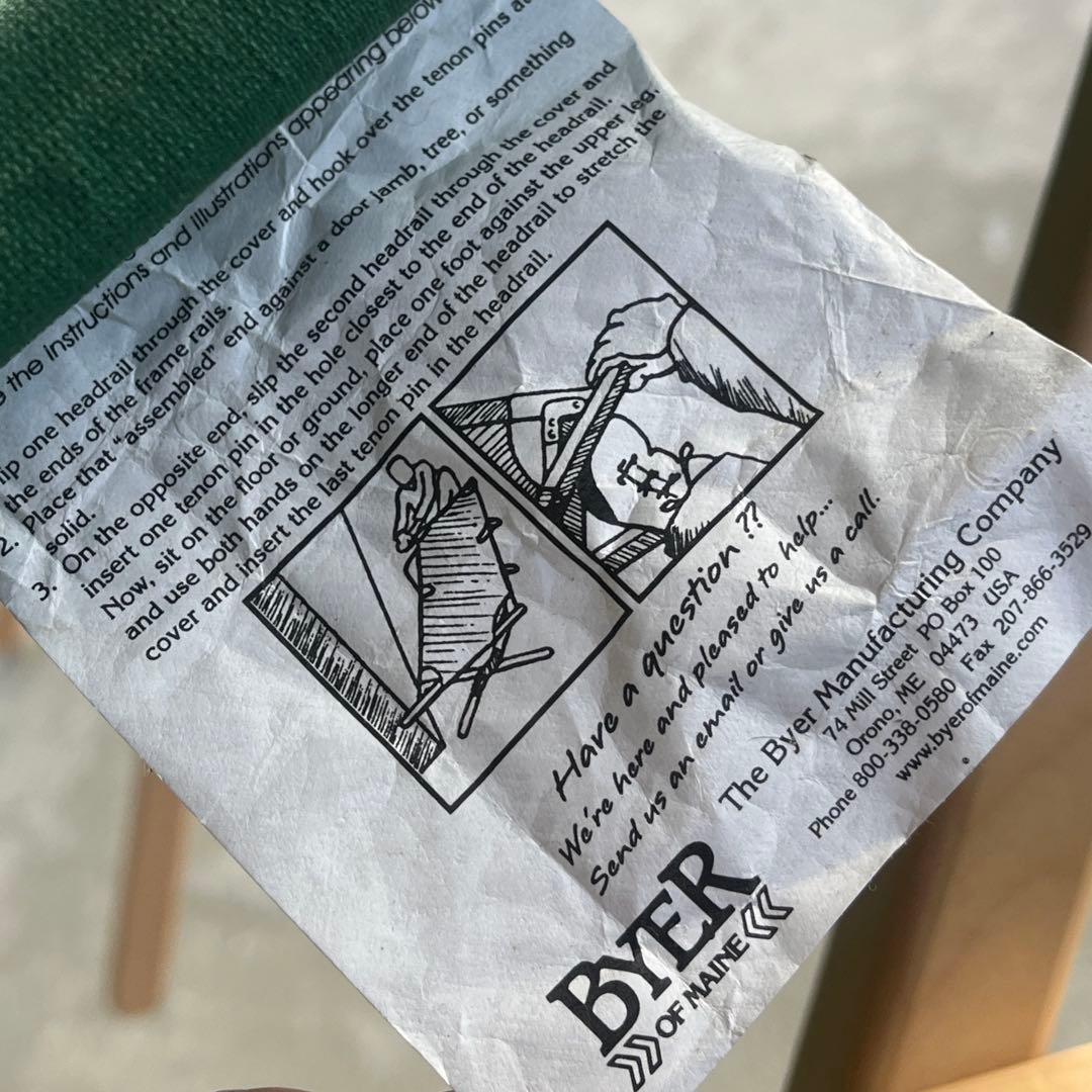 貴重USA製◾️BYER バイヤーオブメイン カタディンコット アウトドア