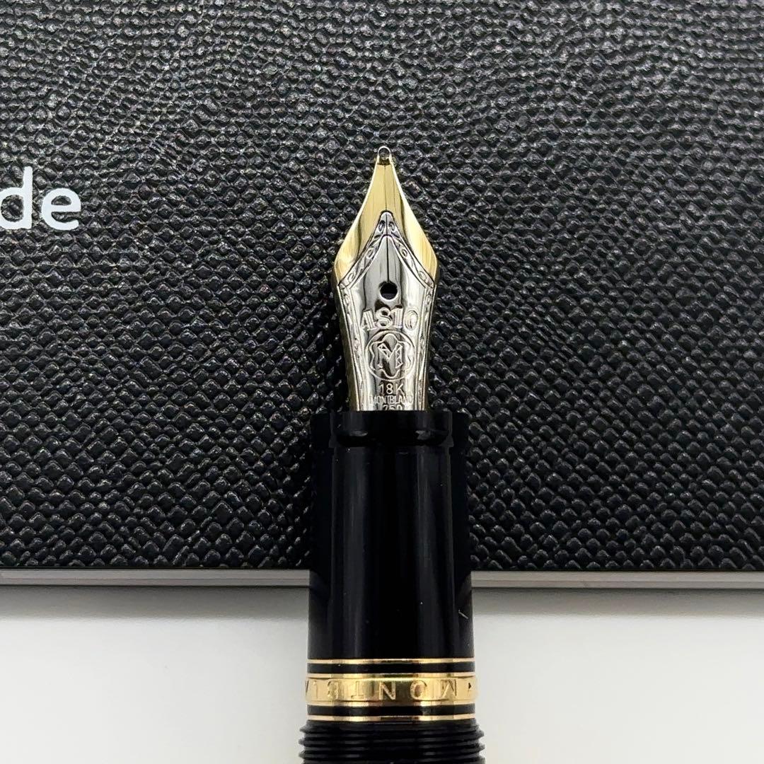 美品 モンブラン 万年筆 ボエム 18K 750 ルージュ M 正規品保証 - メルカリ