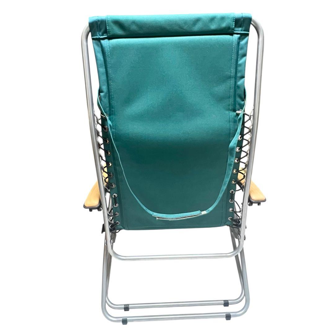 【良品】 アウトドアチェア　リクライニングチェア　キャンプSOUTH FIELD