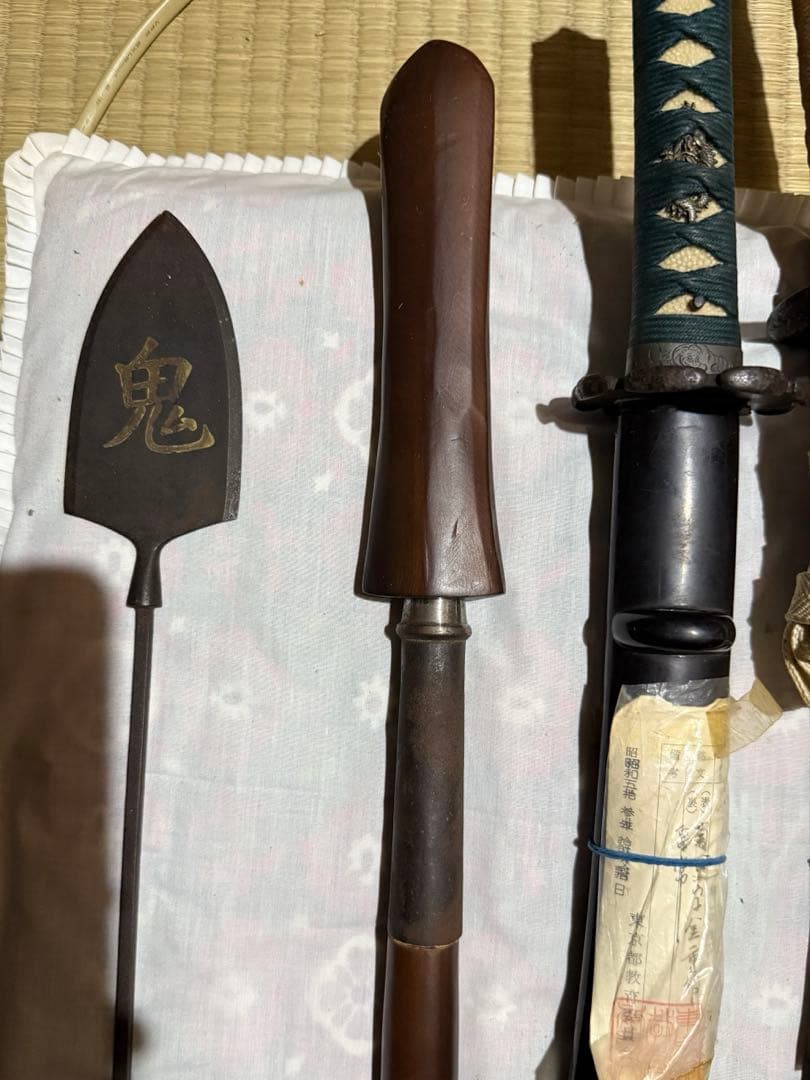 登録不要‼️合法サイズ１３センチ‼️桃山〜江戸期‼️見事な三角槍‼️希少‼️送料無料‼️