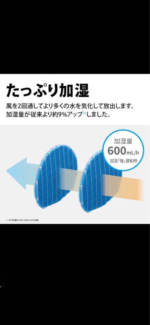 プラズマクラスター25000 空気清浄機 グレー