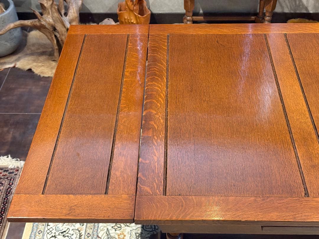 ロイズ・アンティークス ダイニングテーブル エクステンションテーブル Yn