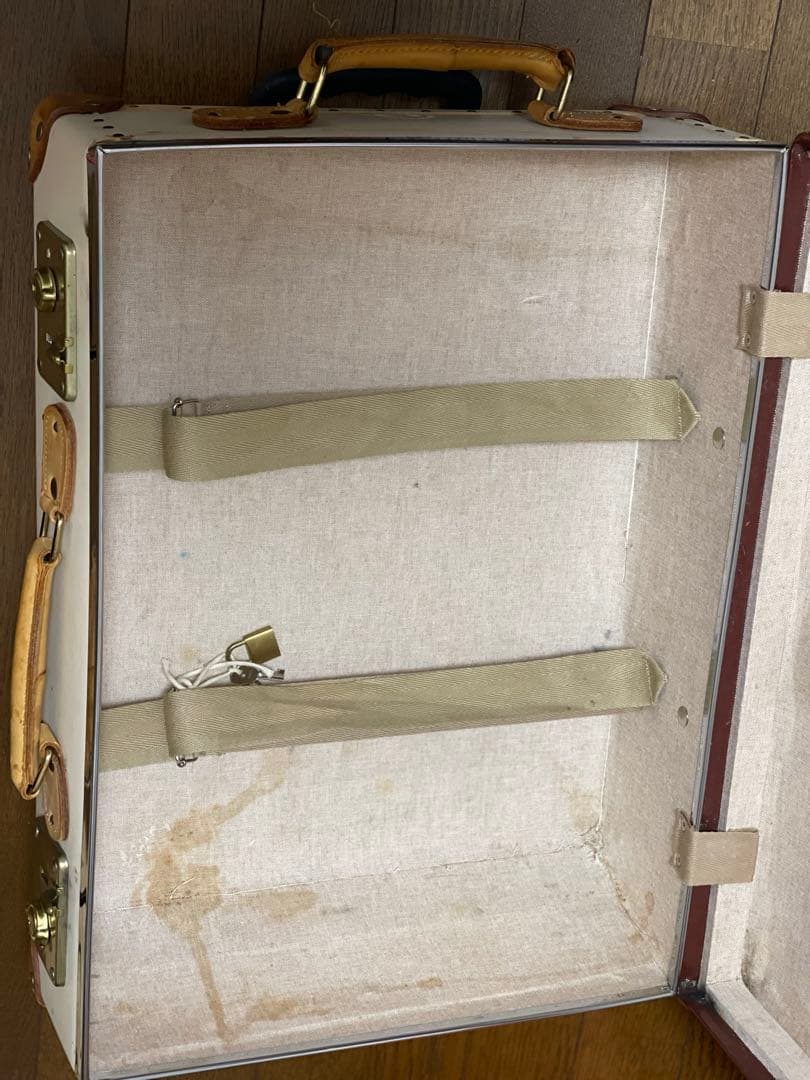 【✨グローブトロッター✨ サファリ】 キャリーオン 2輪 アイボリー