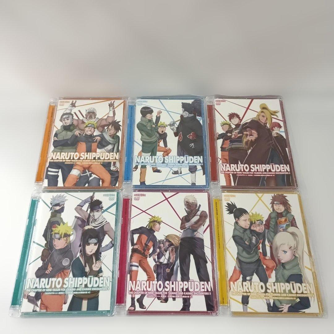 NARUTO ナルト 疾風伝 九尾掌握と因果なる邂逅の章 初回版全6巻セット