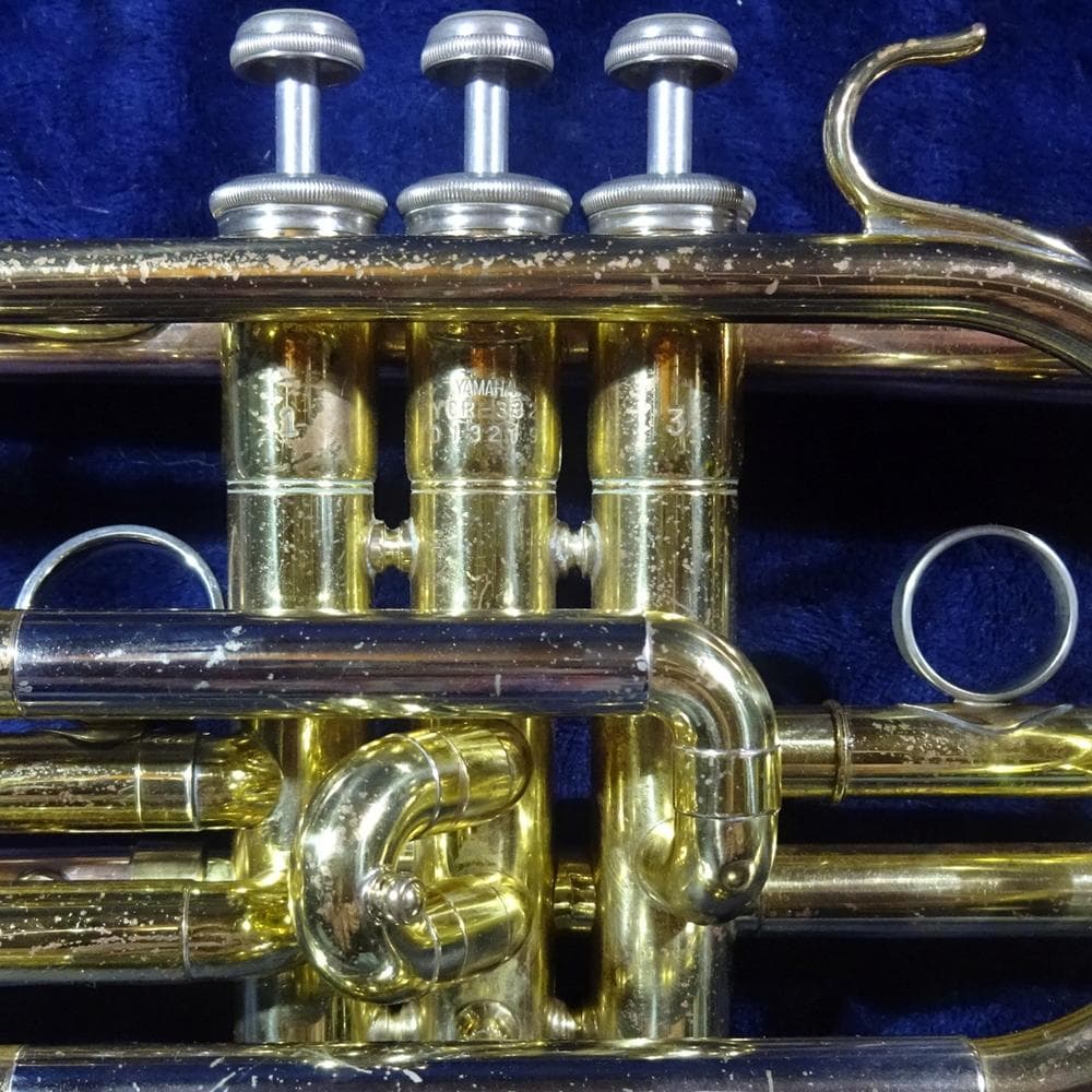 YAMAHA YCR-332 インペリアルコルネット 赤ベル ロングカスタム仕様