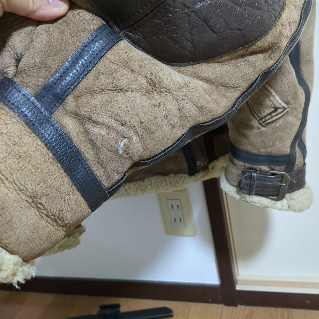 アビレックスB3　ムートンボンバー　世界大戦　防寒　ミリタリーライダース　レア