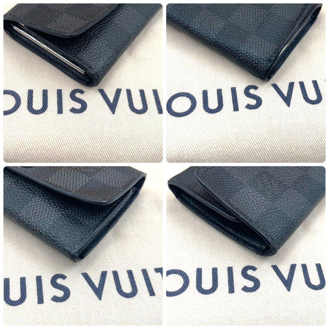 ルイヴィトン ダミエ　グラフィット　キーケース　キーリング　キーホルダー770